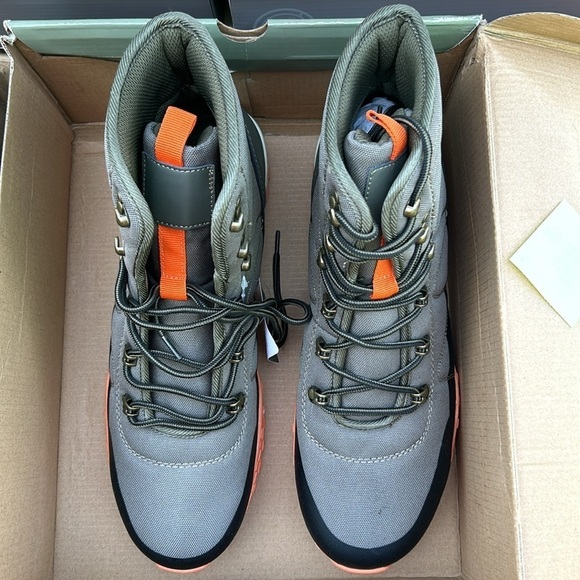 St. John's Bay Mens Creemore Flat Heel Lace Up Boots - Picture 2 of 5